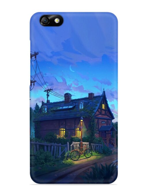 Beautiful Village House Snap Case for Honor 4X Zapvi