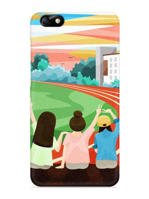 School Playground Snap Case for Honor 4X Zapvi