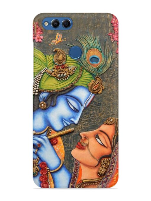 Lord Radha Krishna Flute Art Snap Case for Honor 7X Zapvi