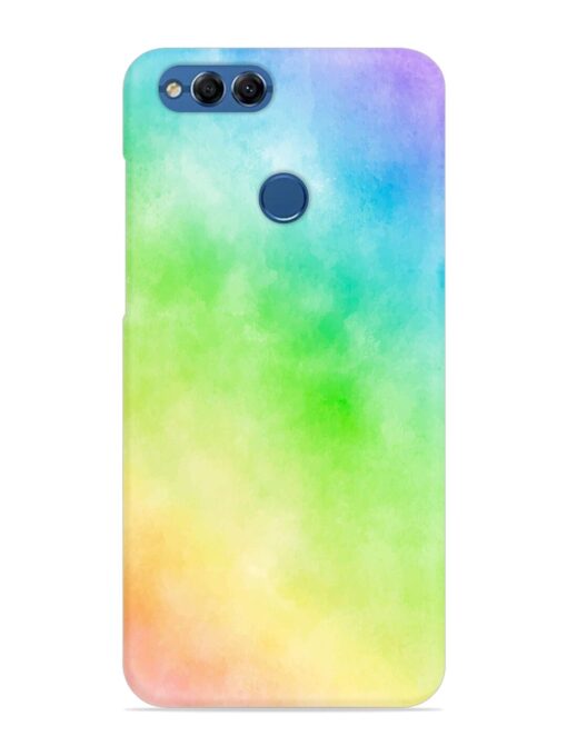 Watercolor Mixture Snap Case for Honor 7X Zapvi