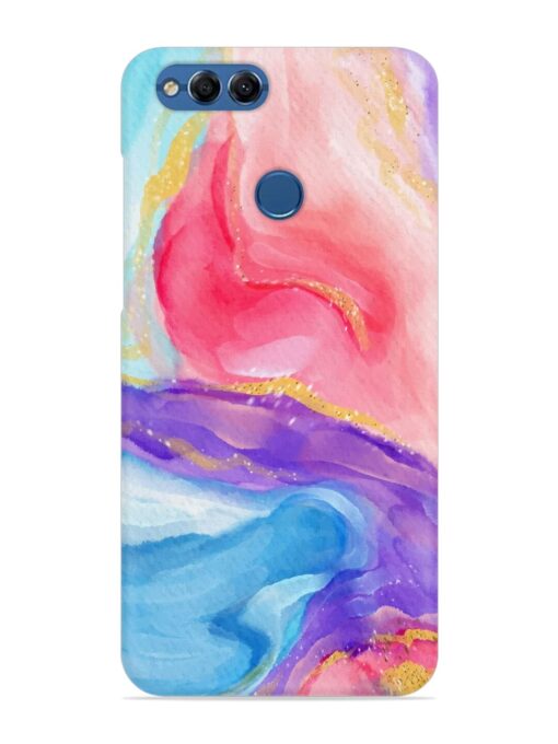 Watercolor Gradient Snap Case for Honor 7X Zapvi