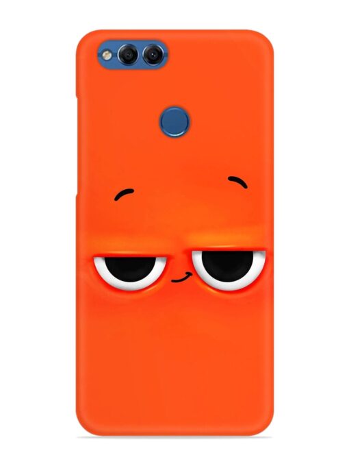 Smiley Face Snap Case for Honor 7X Zapvi