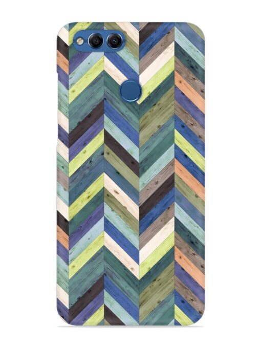 Chevron Random Color Snap Case for Honor 7X Zapvi