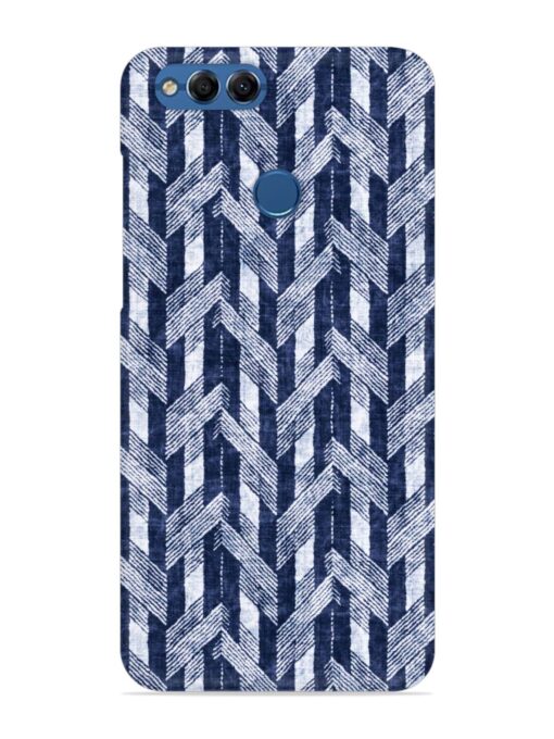 Abstract Herringbone Motif Snap Case for Honor 7X Zapvi