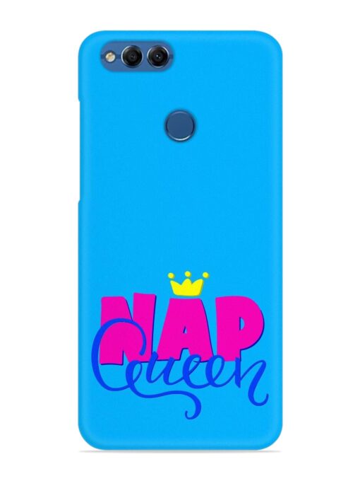 Nap Queen Quote Snap Case for Honor 7X Zapvi