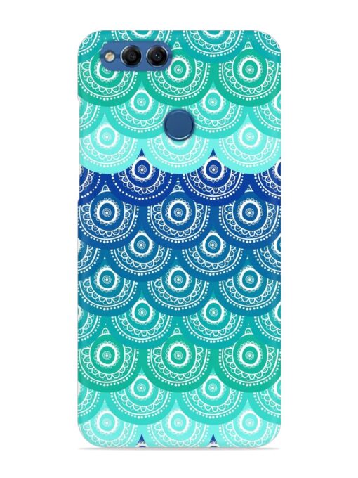 Ethnic Seamless Pattern Snap Case for Honor 7X Zapvi