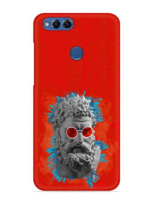 Contemporary Art Concept Snap Case for Honor 7X Zapvi