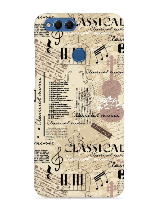 Classical Music Lpattern Snap Case for Honor 7X Zapvi