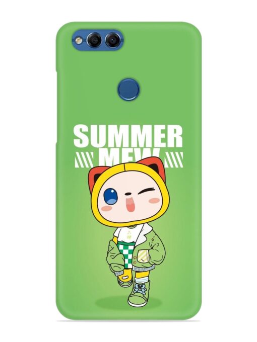 Summer Mew Snap Case for Honor 7X Zapvi