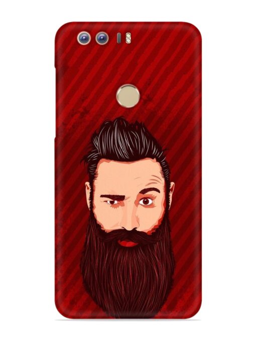 Beardo Man Snap Case for Honor 8 Zapvi