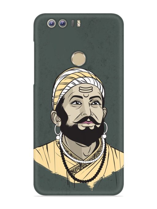 Shivaji Maharaj Vector Art Snap Case for Honor 8 Zapvi