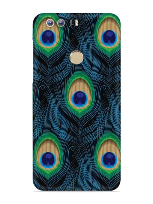 Seamless Pattern Peacock Snap Case for Honor 8 Zapvi