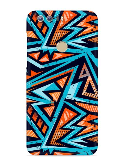 Abstract Seamless Grunge Snap Case for Honor 8 Zapvi