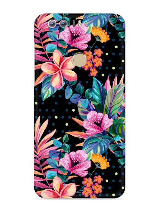 Seamless Floral Pattern Snap Case for Honor 8 Zapvi