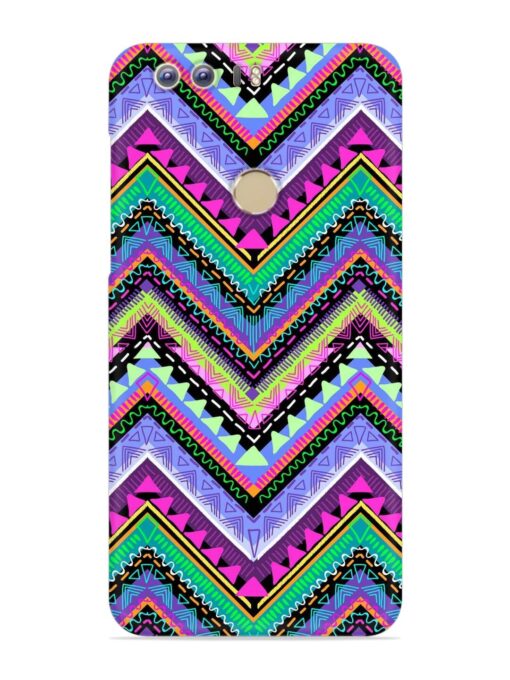 Tribal Aztec Print Snap Case for Honor 8 Zapvi