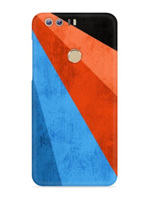 Modern Matte Abstract Snap Case for Honor 8 Zapvi