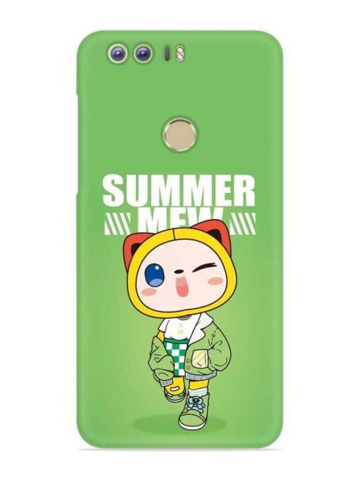 Summer Mew Snap Case for Honor 8 Zapvi