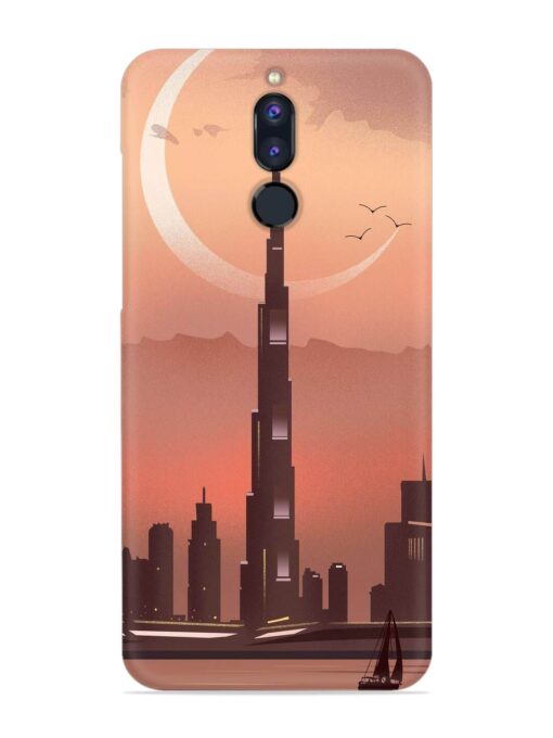 Landmark Burj Khalifa Snap Case for Honor 9I Zapvi