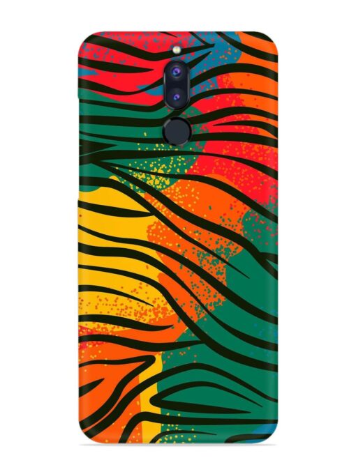 Bright Colorful Snap Case for Honor 9I Zapvi