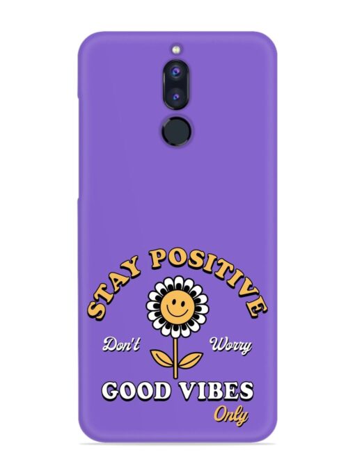 Retro Positive Flower Snap Case for Honor 9I Zapvi