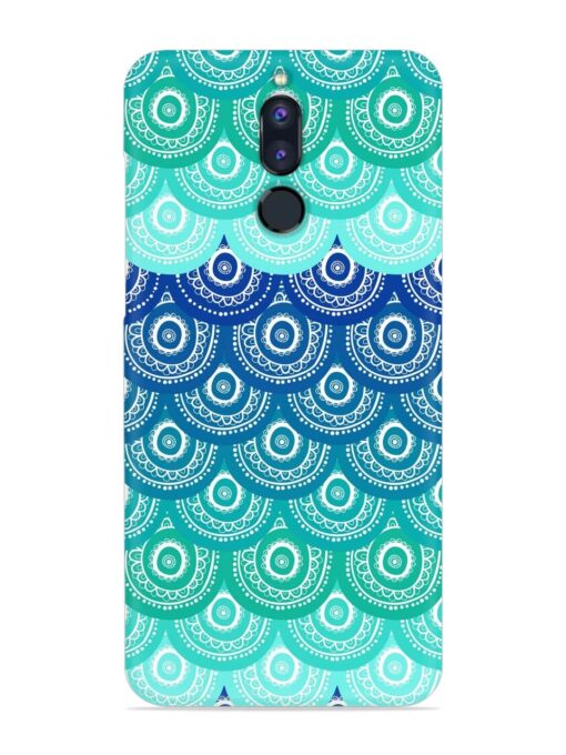 Ethnic Seamless Pattern Snap Case for Honor 9I Zapvi