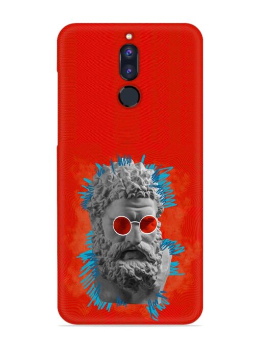 Contemporary Art Concept Snap Case for Honor 9I Zapvi