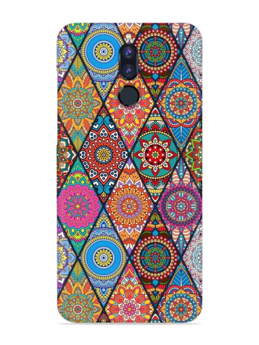 Seamless Tile Pattern Snap Case for Honor 9I Zapvi