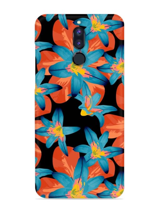 Philippine Flowers Seamless Snap Case for Honor 9I Zapvi