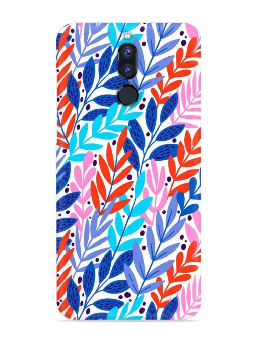 Bright Floral Tropical Snap Case for Honor 9I Zapvi