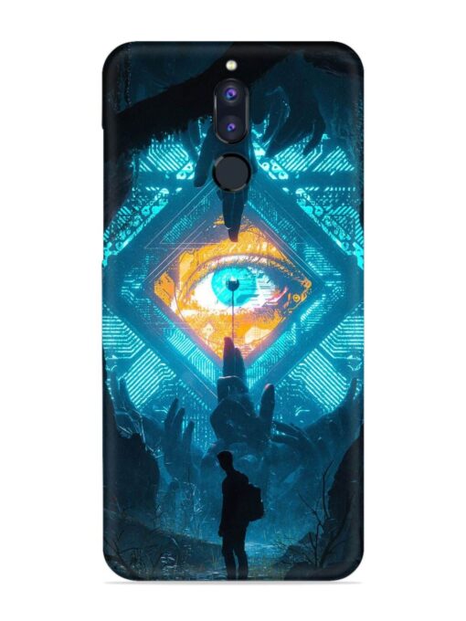 Arcane Eye Snap Case for Honor 9I Zapvi