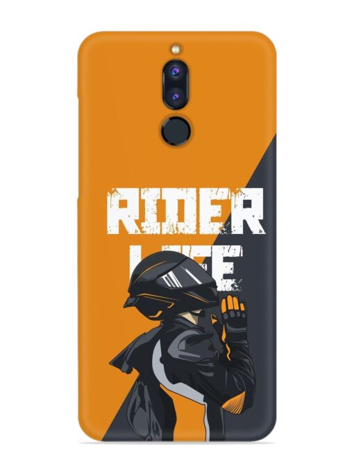 Rider Life Snap Case for Honor 9I Zapvi