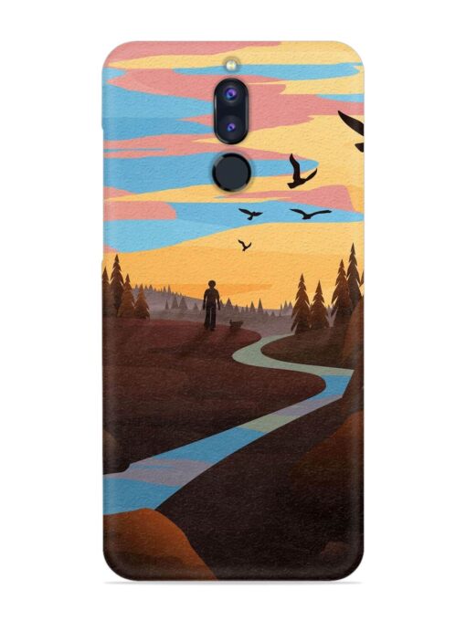 Natural Landscape Art Snap Case for Honor 9I Zapvi