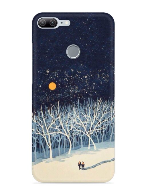 Full Moon Snowshoe Tour Snap Case for Honor 9 Lite Zapvi