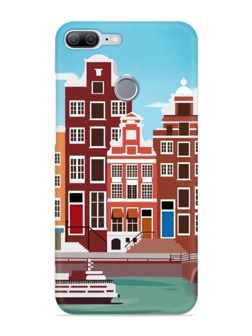 Scenery Architecture Amsterdam Landscape Snap Case for Honor 9 Lite Zapvi