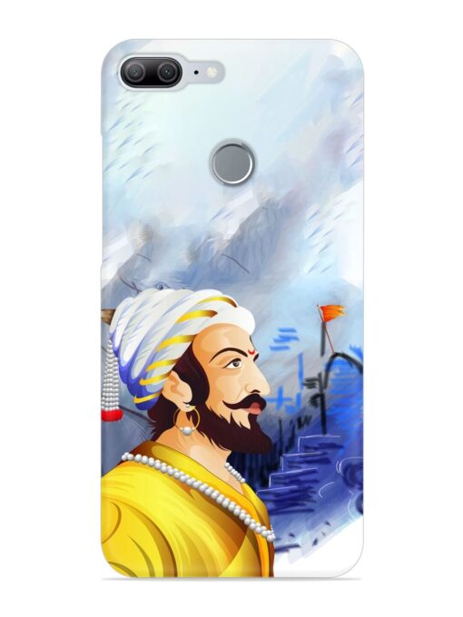 Shivaji Maharaj Color Paint Art Snap Case for Honor 9 Lite Zapvi