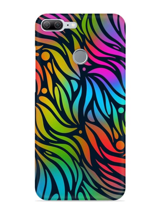 Abstract Leaf Design Snap Case for Honor 9 Lite Zapvi