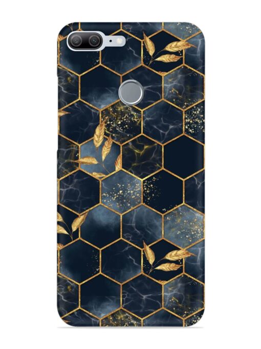 Marble Hexagon Seamless Snap Case for Honor 9 Lite Zapvi