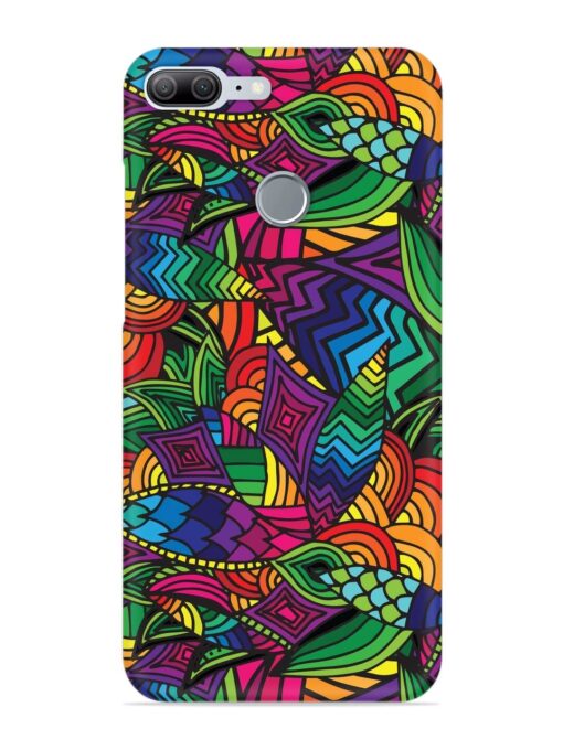 Abstract Multicolor Seamless Snap Case for Honor 9 Lite Zapvi