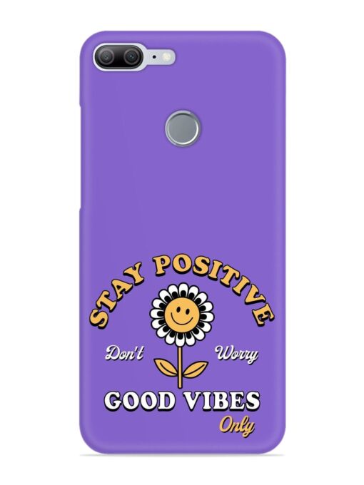 Retro Positive Flower Snap Case for Honor 9 Lite Zapvi