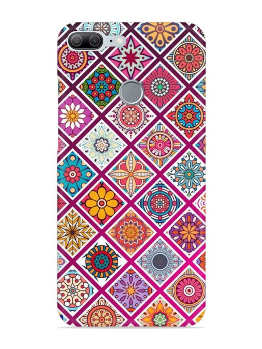 Seamless Tile Pattern Snap Case for Honor 9 Lite Zapvi