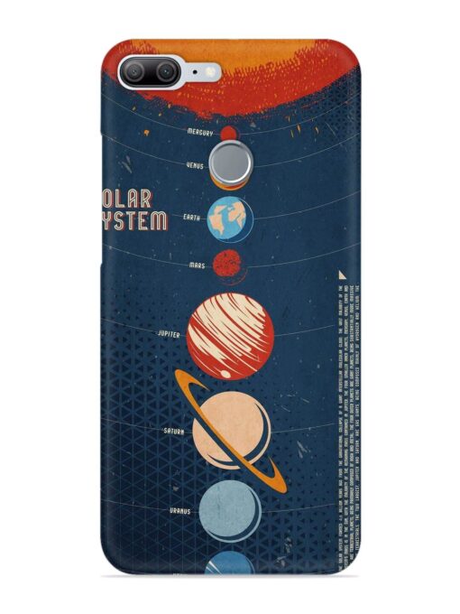 Solar System Vector Snap Case for Honor 9 Lite Zapvi