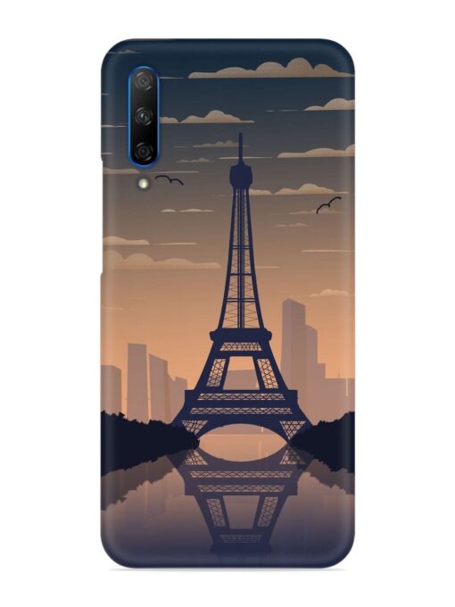 France Paris Eiffel Tower Gradient Snap Case for Honor 9X Pro Zapvi