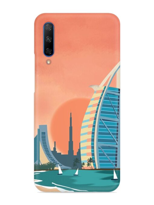 Dubai Architectural Scenery Snap Case for Honor 9X Pro Zapvi