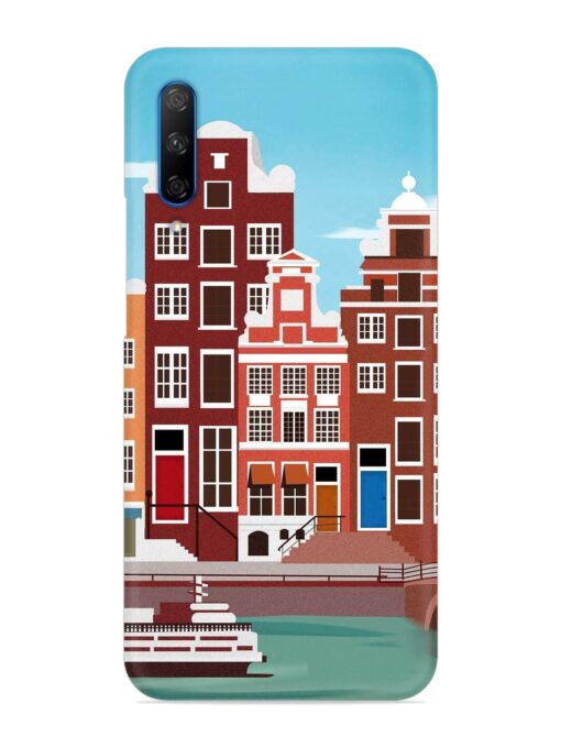 Scenery Architecture Amsterdam Landscape Snap Case for Honor 9X Pro Zapvi