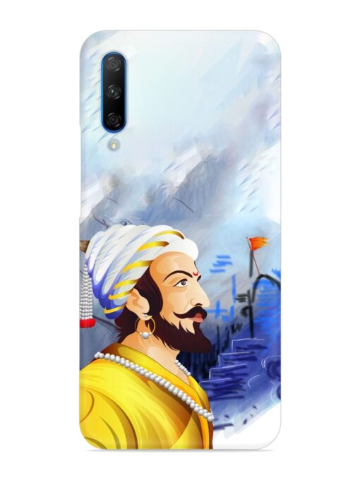 Shivaji Maharaj Color Paint Art Snap Case for Honor 9X Pro Zapvi