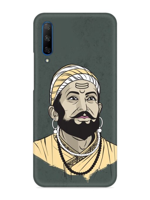 Shivaji Maharaj Vector Art Snap Case for Honor 9X Pro Zapvi