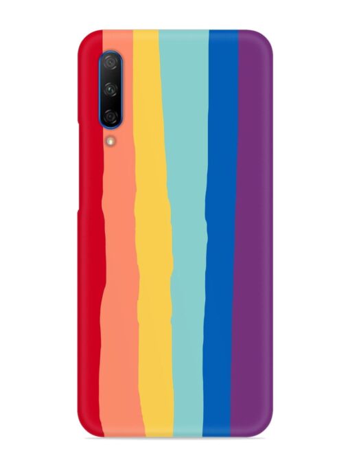 Rainbow Genuine Liquid Snap Case for Honor 9X Pro Zapvi