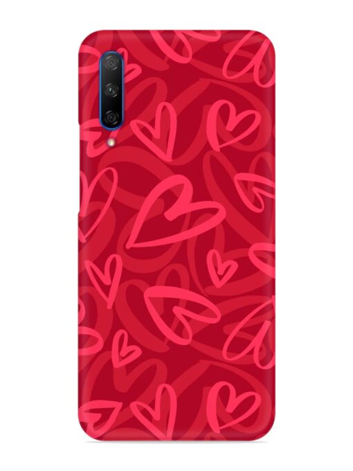 Seamless Romantic Pattern Snap Case for Honor 9X Pro Zapvi