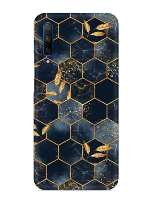 Marble Hexagon Seamless Snap Case for Honor 9X Pro Zapvi