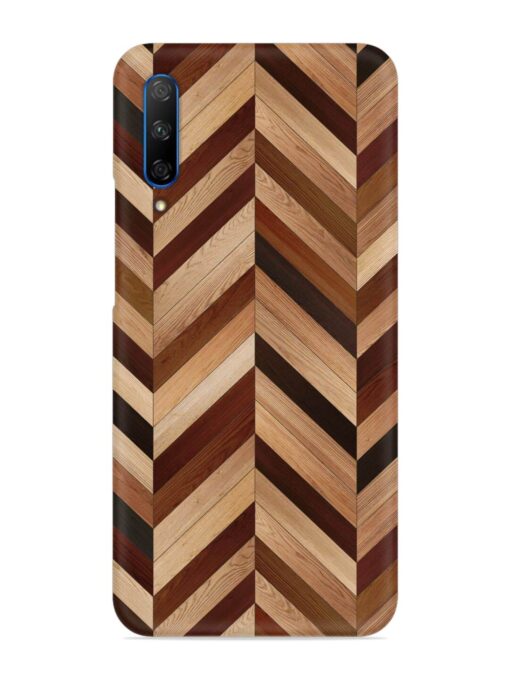 Seamless Wood Parquet Snap Case for Honor 9X Pro Zapvi